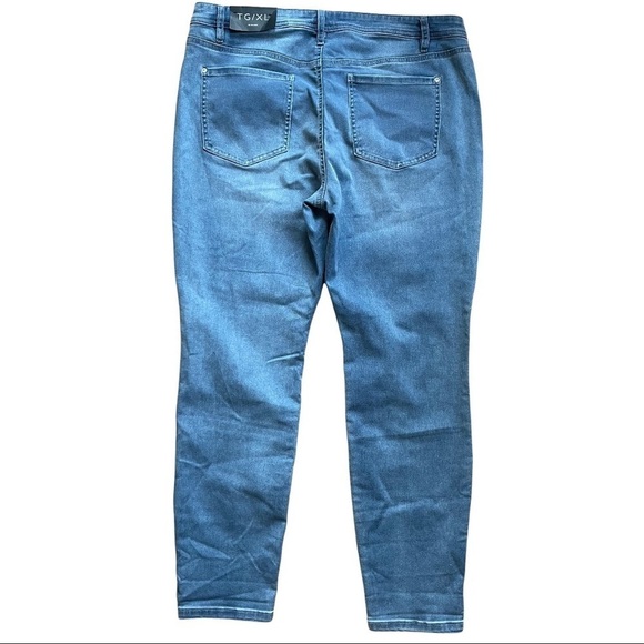 NWT RW& Co. Natalie Faded Denim Skinny Leggings Jeggings Size XL 1131 - Picture 5 of 9